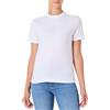 Calvin Klein Donna T-Shirt Maniche Corte Classic Fit Tee in Cotone