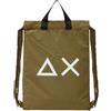 SUN68 Zaino Uomo Taslon Back Pack Zaino Verde Scuro UNI
