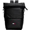 Tommy Hilfiger Tjm Daily Tech Roll Top Backpack BDS - BLACK One Size
