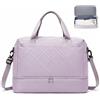 SEAFEW Borsone da Viaggio,Bagaglio a Mano 45x36x20 Easyjet Borsa da Viaggio con Scomparto per le Scarpe,Borsa da Cabina Easyjet Borsa Sportiva Borsone da Palestra Borsa da Weekend,F05-Viola