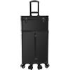 Zalydala Valigetta cosmetica | Valigetta per trucchi | Valigetta professionale con ruote | Alluminio & ABS | Manico regolabile in altezza | 4 cassetti + scomparti | Portatile fino a 30 kg | Per truccatori e