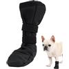 Furlof Scarpette per cani traspiranti per la guarigione delle zampe ferite, scarpe antiscivolo per cani con chiusura in autoadesiva, protezione zampe per passeggiate. (M)