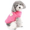 ZUNEA Maglione Invernale per Cani Piccola Taglia Cucciolo Vestiti in Pile Caldo Morbido Cappotto Giubbotto Velluto Abbigliamento a Natalizio Felpe per Animali Domestici Chihuahua Ragazze Hot-rosa XL