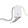 Hoppipola QH007 DC Inverter Ventilatore a Soffitto Telecomando & Controller Driver 2.4G, Ricevitore per Ventilatore con Luce e Funzione Oscillazione, Bianco (A)