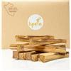 BODHI Palo Santo Originale XL 10 pz - Bastoncini Incenso Naturali Fatti a Mano in Perù, Kit Purificazione Negatività, Palosanto Legnetti - Palo Santo Purificazione Casa - Ispalla