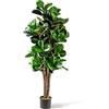 COSTWAY Albero Artificiale Ficus