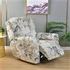 WWQQKJ Copripoltrona Relax reclinabile Elasticizzata, 1 2 3 posti Copridivano Poltrona Relax Antiscivolo Copertura Fodera per Poltrona reclinabile con Tasca(Large,1 Seat (4pcs))