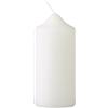 METRO Professional Candela a colonna, 100% paraffina, Ø 5.8 x 13 cm, durata: 30h circa (Bianco, 6 pz)