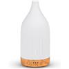 Dreamhigh Diffusore di Oli Essenziali 100ML, Ceramica Ultrasuoni Diffusore Profumo Ambiente, 7 Diverse Luci Mutevoli/Spegnimento Automatico, Umidificatore Ambiente -per Spa,Yoga,Camera da Letto