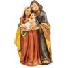 Logbuch-Verlag figure a forma di presepe la sacra famiglia Gesù Bambino Maria Giuseppe alzati Natale Avvento decorazione natalizia per la casa idea regalo religioso decorare casa 10 cm
