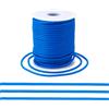 Craftdady Tubo cavo da 25 m in gomma PVC avvolto intorno per filo di memoria collana bracciale lavoro a maglia, blu Dodger