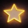 Sweet Dream Code Luce Neon | Stella | Star - Lampada decorativa a LED da parete o da tavolo - Illuminazione per interni - Decorazione per feste a tema e casa (giallo, piccolo) reels TikTok