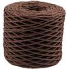 Générique 200 metri di nastro di carta in rattan intrecciato a mano 10 rotoli di nastri in carta rattan Filo di rafia naturale Corda di carta rattan naturale Utilizzato per l'imballaggio dei regali e
