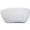 Lindby Applique in Gesso Verniciabile 24,5 cm, Luce Up/Down 1x E14 Lampada da Parete Interna per Soggiorno Corridoio Sala Pranzo