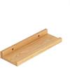 Monbaer Mensole galleggianti, da parete, a forma di U, per soggiorno, ufficio, camera da letto, bagno, cucina, mensola decorativa in legno di pino, 12 x 30 cm