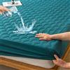 HIGHDI Coprimaterasso Matrimoniale Impermeabile 200 x 200 cm, Blu Lenzuolo con Angoli in Cotone e Microfibra Protezione, Proteggi Materasso, Traspirante, Tutto Intorno Elastico