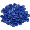GIVBRO T5 Bottoni a pressione in plastica Bottoni a pressione Accessori per fai da te Artigianato Vestiti Pannolini Bavaglini Handmade Blu scuro, 100 Pz