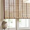 INTRECCI Tenda a Rullo in Bambù per Interni, Veneziana da Interno, per Porte e Finestre, Privacy e Protezione Solare, 100x250 cm cm, Resistente, Facile da Installare e Pulire, Colore Marrone