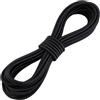 CUIDAKJ 3 mm x 5 m Corda Elastica Nero,Rotonda Alta Elasticità Cordino Finitura