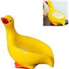Xfeyaqlo Porta Saponetta Carino Anatra, Portasapone Bagno, Porta Sapone Solido Creativo, Porta Saponetta Ceramica, Non Stagnante Portasapone Drenante (Giallo)