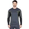 FASTWAY F-2401 Coolmax Uomo Camicia funzionale, manica lunga M nero