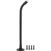 PATIKIL Supporto A Flangia Porta Microfono Con Filetto Maschio 1/4-20 Nero
