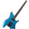 EART GW2-SE - Chitarra elettrica senza testa con pickup EART Standard Artones-H2SE, tastiera in palissandro indiano, dado in osso (blu perlato)