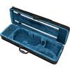 hongward Custodia per violino 4/4, in nylon impermeabile, con fodera morbida, due spallacci, antigraffio, forma triangolare professionale, colore nero
