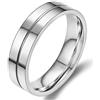 ZENSE - Anello da uomo in argento con scanalature ZR0166