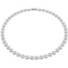 Swarovski Collier Angelic, Coupe Ronde, Cristaux, Mettal Rhodié, Bianco