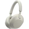 Sony Cuffia con microfono Sony WH-1000XM5 Cuffie Wireless Noise Cancelling - Batteria fino a 30 ore Around-ear Con Alexa e Google Assistant integrato per telefonate Argento [WH1000XM5S.CE7]