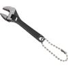 QUARKZMAN Mini Chiave Regolabile 2.5 Nero Chiave Regolabile Tascabile Nero | Acciaio 45#, Con Ampia Mascella E Portachiavi, Per Riparazioni Domestiche Industria Auto Micro Attrezzature