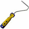 Quercos Manico Rullo Vernice Soft per ricambi a rulli piccoli da 10 cm. Manico Rullo Ø6 mm. Telaio a rullo di vernice. Manico a rullo piccolo Bimateria (B)