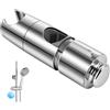 URAQT Universale Supporto Soffione Doccia, Supporto Doccia Regolabile a 360°, Rimovibile Supportos per Doccias Adatto per Asta Doccia da Diametro 19-25 mm, Universale Doccias Supportos Accessori Bagno