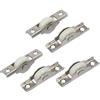 FIYA New Lon0167 Pulegge in In primo piano plastica efficacia affidabile per porta scorrevole in plastica per porte scorrevoli 50mm 5pcs(id:189 f1 04 7c2)