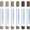 QUARKZMAN Stucco Legno Stick 6 Colori Cera per Legno Ritocchi Riparazione Mobili Pastelli Cera per Marrone Medio 4-9