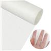 MOSTFUN Zanzariera Finestra 120 x 250cm, Zanzariera Porta Finestra, Rete Zanzariera Ricambio in Fibra di Vetro, Anti Insetti, Antizanzare per Soggiorno, Porte e Finestre Della Cucina (Bianco)