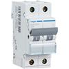 Hager Interruptor automático magnetotérmico serie MU, 2P, 25A, curva C, 6KA