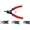 BGS Do it yourself BGS Diy 454 | Pinza per anelli seeger con teste intercambiabili | 160 mm | 5 pz.