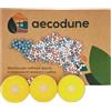 aecodune Sostituzione soffione Aecodune Anticalcare - Filtri acqua e cloro con vitamina C - Relax a casa - Kit addolcitore con palline doccia filtranti ioni negativi - Aroma limone x3