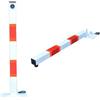 Anwicar - Paletto di Bloccaggio Ribaltabile - Barriera per Parcheggio - Palo per Parcheggio - Barriera di Sicurezza - Parking Barrier - 72 cm
