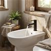 Jacuzzi Miscelatore bidet ottone nero opaco monoforo - Sunset Yo | Jacuzzi