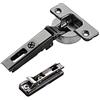 SOTECH 2 x Salice Cerniere a Scodellino Serie 700 Titanio Antracite con Ammortizzatore Integrato nella Scatolina 110° T48 Applicazione Angolare di SO-TECH®