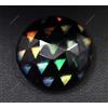 18,85 ct pietra preziosa non trattata certificata opale nero australiano natu...