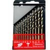 STROTON Set di punte da trapano in cobalto (1/16-1/4 pollici, 13PCS), M35 in acciaio ad alta velocità per acciaio inossidabile, metallo duro, ghisa, plastica e legno