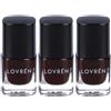 Lovren Nail Care Smalto Unghie Rouge Noir 3x5 ml