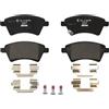 TEXTAR Kit pastiglie freni Anteriore con segnalatore acustico usura con accessori 2439101 Compatibilità con SUZUKI SX4 EY, GY, FIAT Sedici FY
