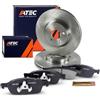 ATEC Germany Set freni asse anteriore incl. dischi freno Ø 320 mm ventilati | Compatibile con: FORD FOCUS III, FOCUS III Turnier, KUGA II, TOURNEO CONNECT / GRAND TOURNEO CONNECT V408 Großraumlimousi
