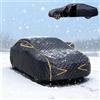 GJYDPU telo copriauto antigrandine per Skoda Octavia (1996-2024) copri macchina antigrandine Protezione dalla neve e dalla pioggia, struttura rinforzata a sette strati, con corda antivento