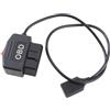 Yosoo Cavo di Alimentazione OBD con Protezione a Bassa Tensione, Uscita 3A, Plug and Play, Compatibile con Tutti i Modelli OBD, con Porta Mini USB per Dash Cam, DVR, Ricarica Telefono